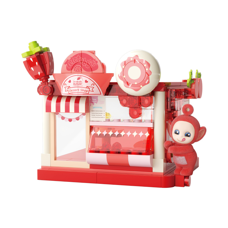 HK508 草莓小波甜品店